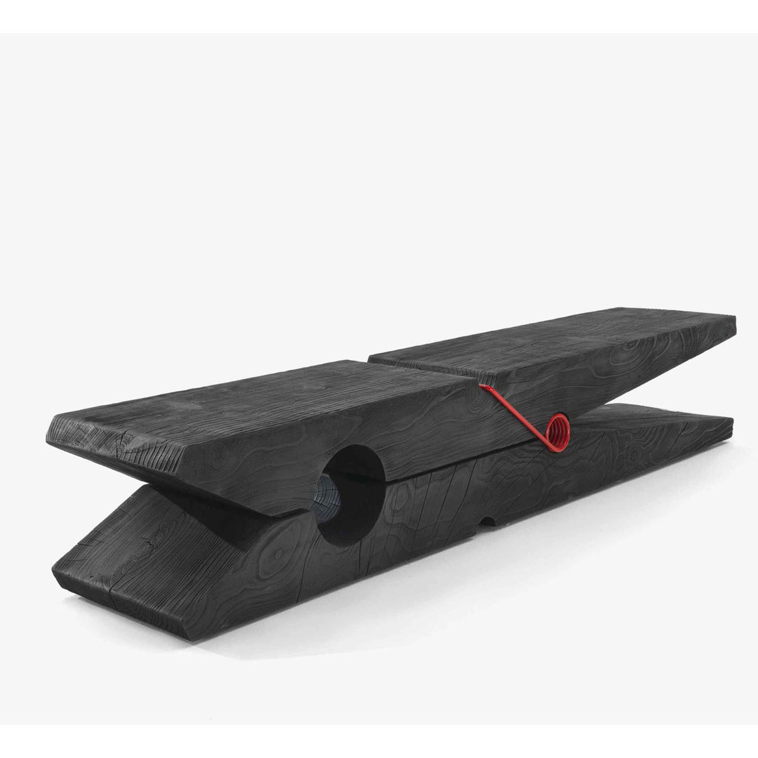 Panca in Legno di Cedro MOLLETTA di Beldessari & Beldessari per Riva 1920