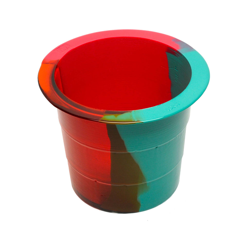 Resin Vase BABEL ICE BUCKET L Orange by Gaetano Pesce for Fish Design 02