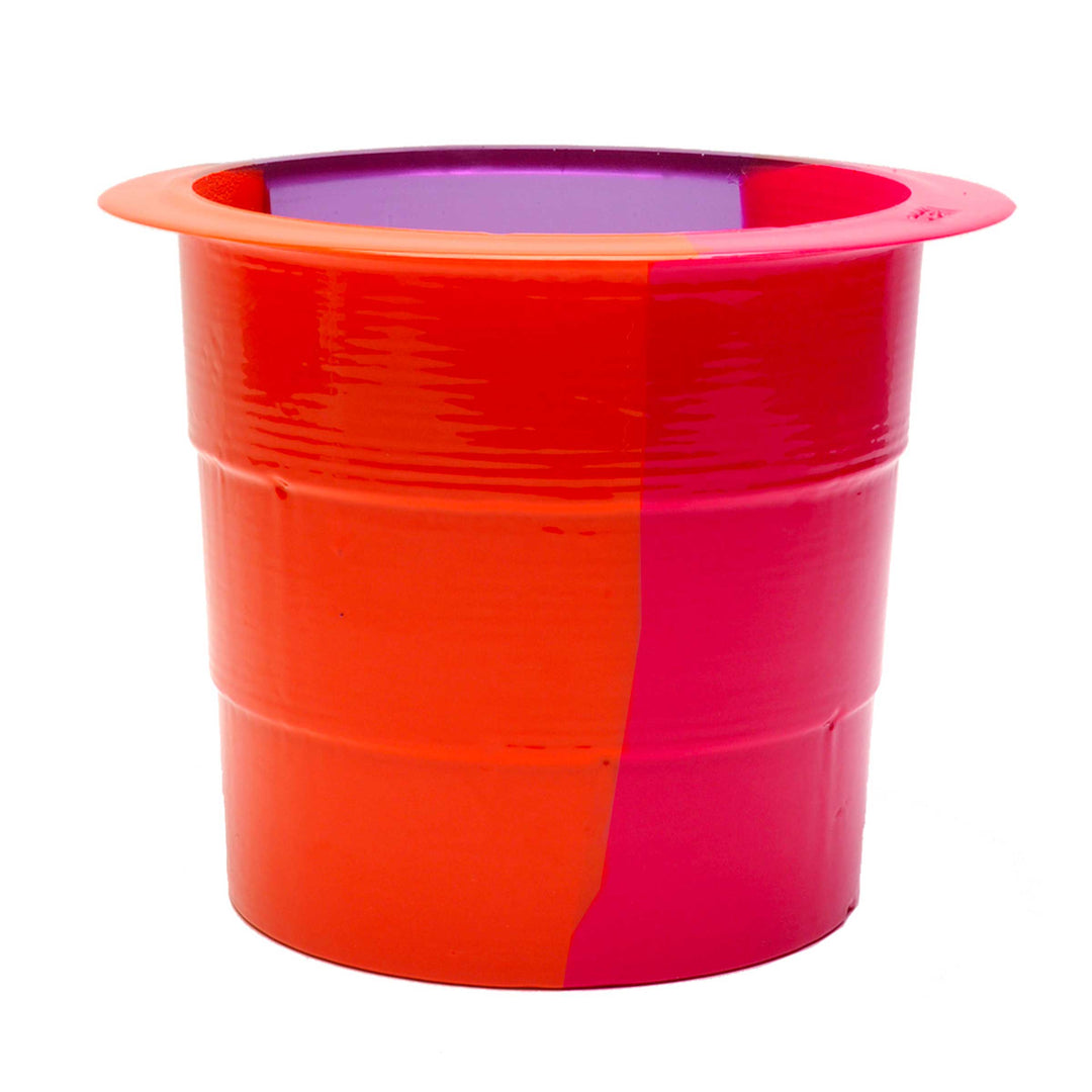 Resin Vase BABEL ICE BUCKET L Fuchsia by Gaetano Pesce for Fish Design 03