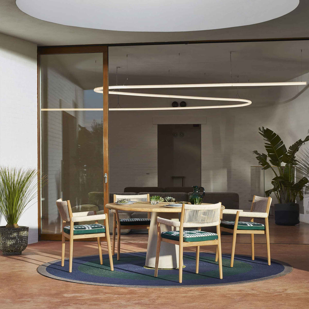 Dine Out outdoor table by Rodolfo Dordoni for Cassina, contemporary designer outdoor dining table