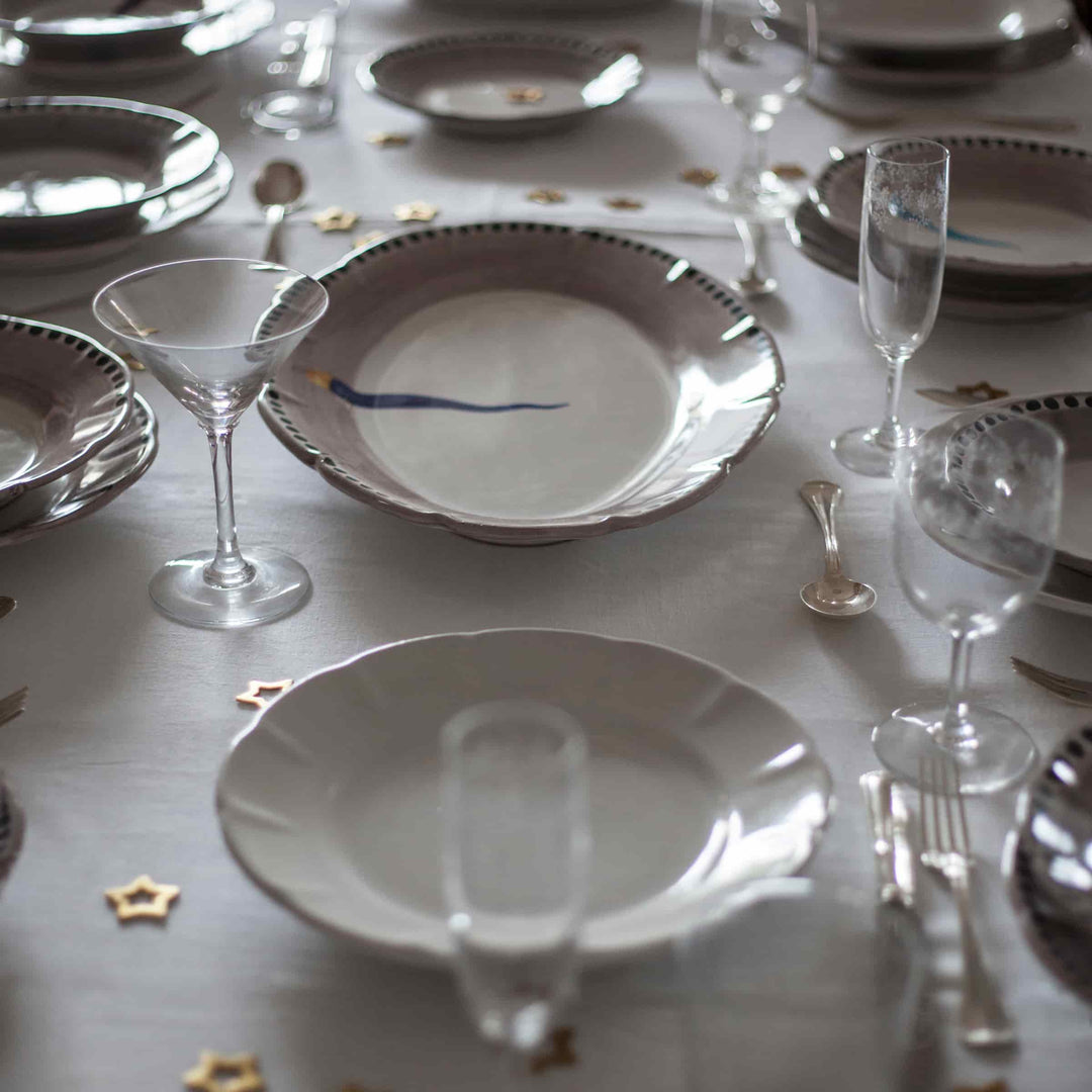 Keramisk oval serveringsfad VIETRI - FORTUNA af Germana Scapellato for Wtfb