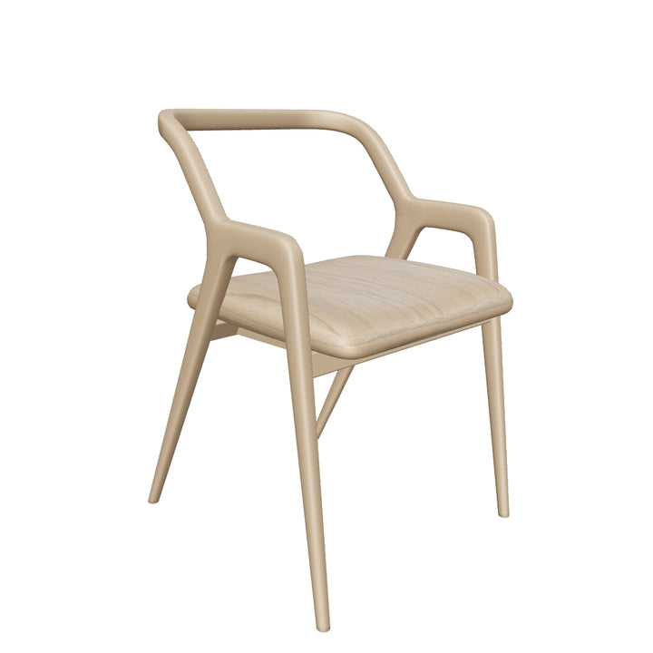Grey Walnut Wood Chair IN BREVE by Dale Italia 3