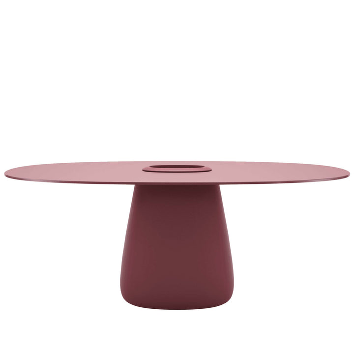 Oval Dining Table COBBLE BUCKET by Elisa Giovannoni for Qeeboo 21