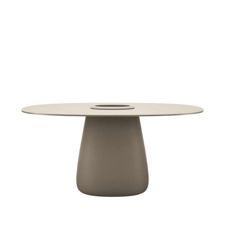 Oval Dining Table COBBLE BUCKET by Elisa Giovannoni for Qeeboo 09
