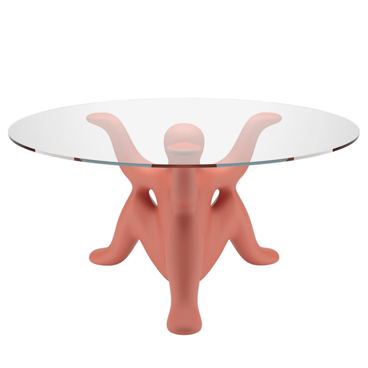 Round Dining Table HELPYOURSELF TABLE by Philippe Starck for Qeeboo 07