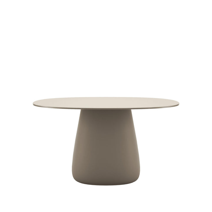 Oval Dining Table COBBLE by Elisa Giovannoni for Qeeboo 10