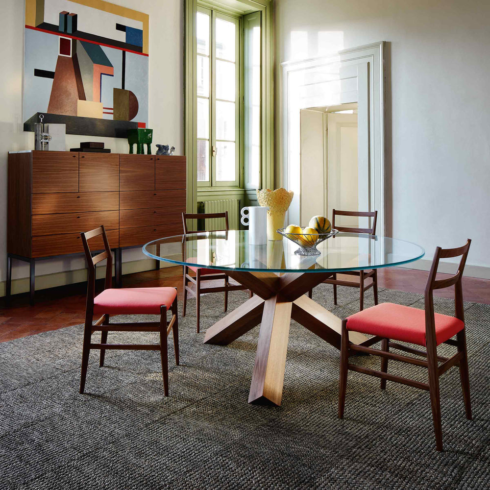 Wood Chair LEGGERA, designed by Gio Ponti for Cassina 2