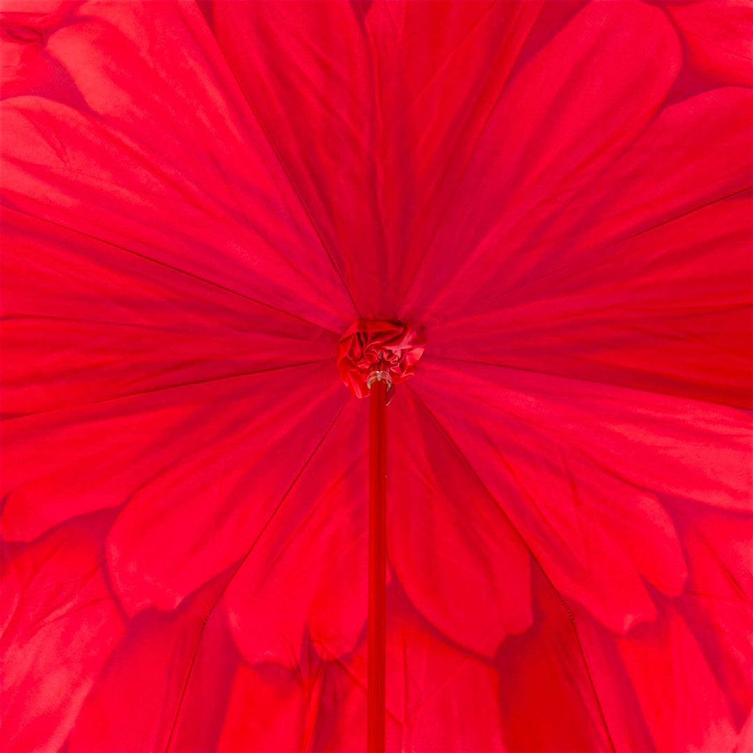 Umbrella RED DAHLIA DOUBLE CLOTH by Pasotti 04