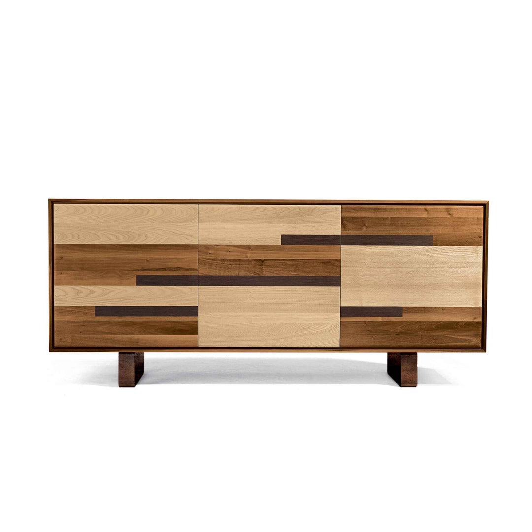 Credenza in Legno di Noce MATERIA Ante Natura di Dale Italia