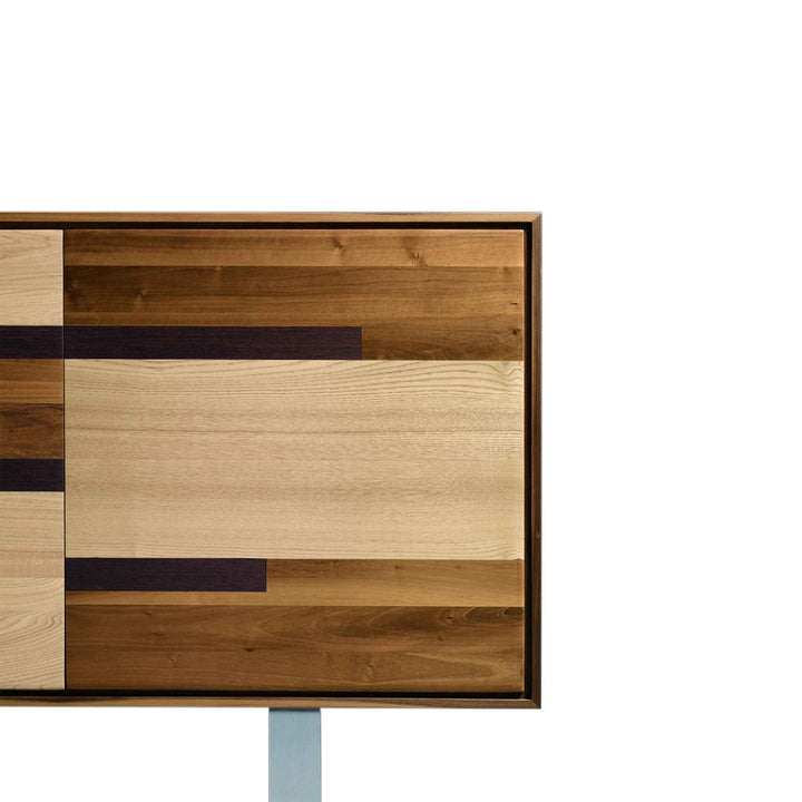 Credenza in Legno di Noce MATERIA Ante Natura di Dale Italia