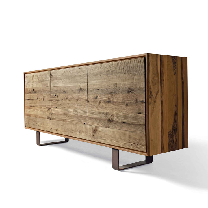 Notenhouten dressoir MATERIA Ontano deuren van Dale Italia