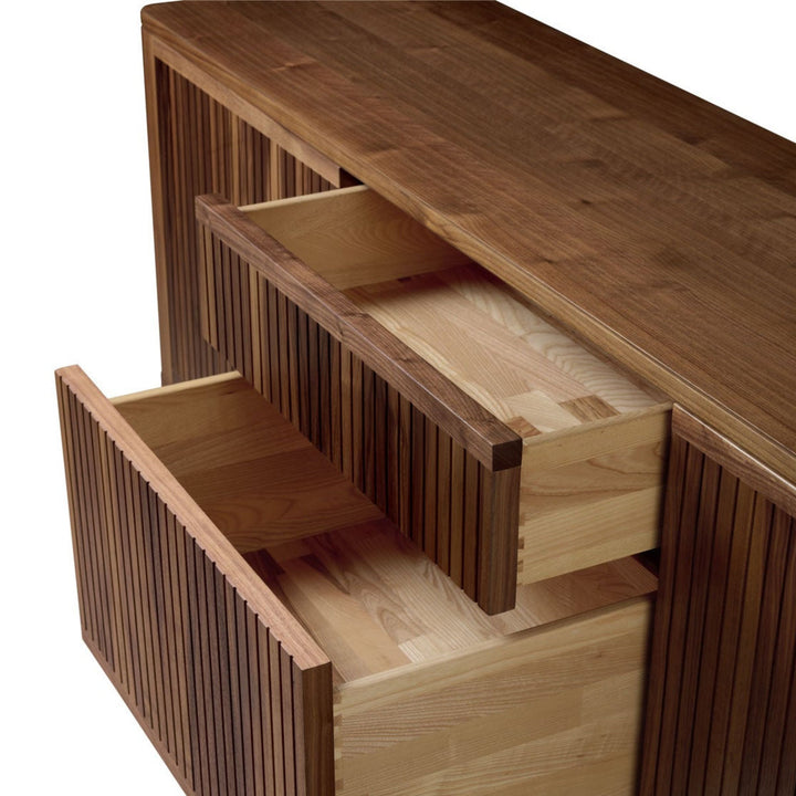 Notenhouten dressoir ELEVA van Dale Italia