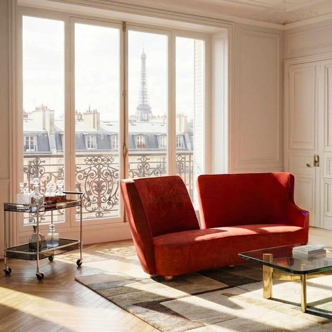 Two-Seater Sofa BAIA by Piero Angelo Orecchioni