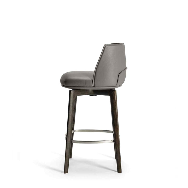 Swivel Stool ARCHIBALD by Jean-Marie Massaud for Poltrona Frau