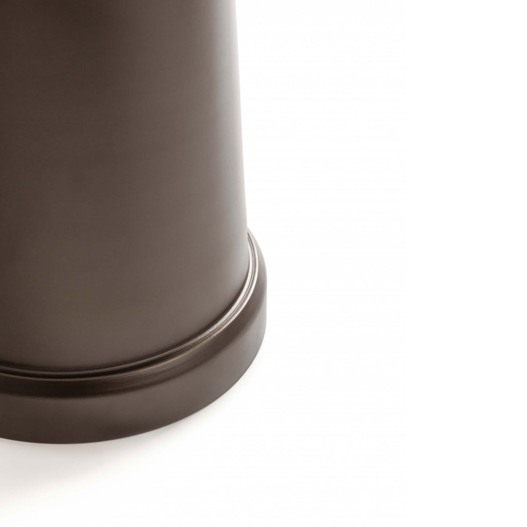 Dark Bronze All Round dining table by From Industrial Design for Magis, contemporary designer table