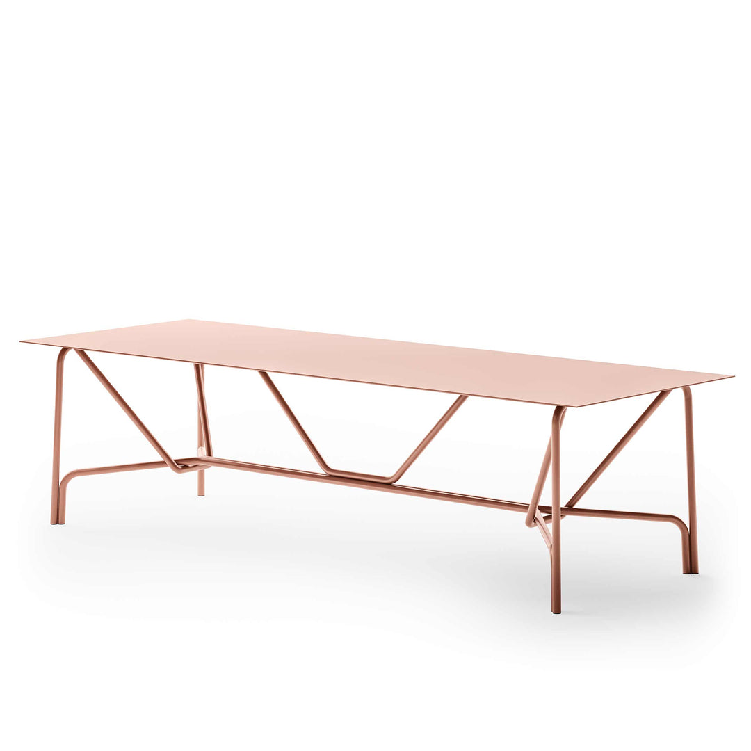 Udendørs aluminium bord SALÒ af Matteo Thun og Benedetto Fasciana for Unopiù