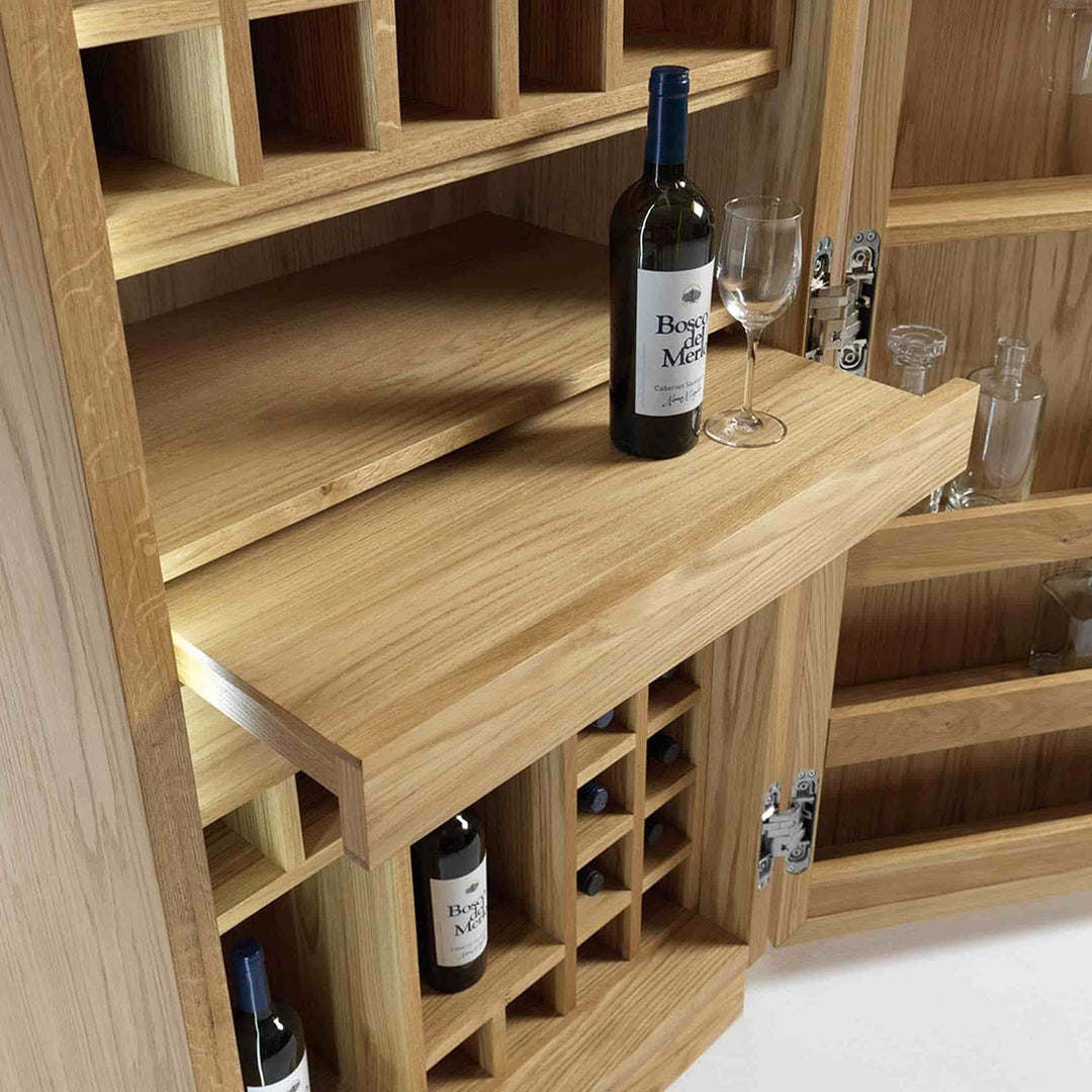 Wine Cabinet CAMBUSA WINE SMALL by Giuliano Cappelletti for Riva 1920