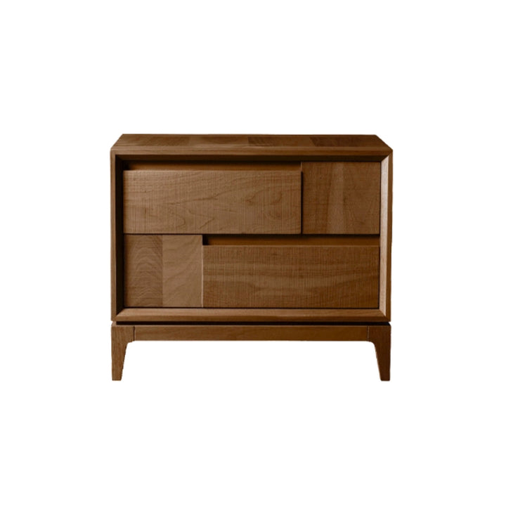 Walnut Wood Bedside Table TRAMA E ORDITO by Dale Italia 1