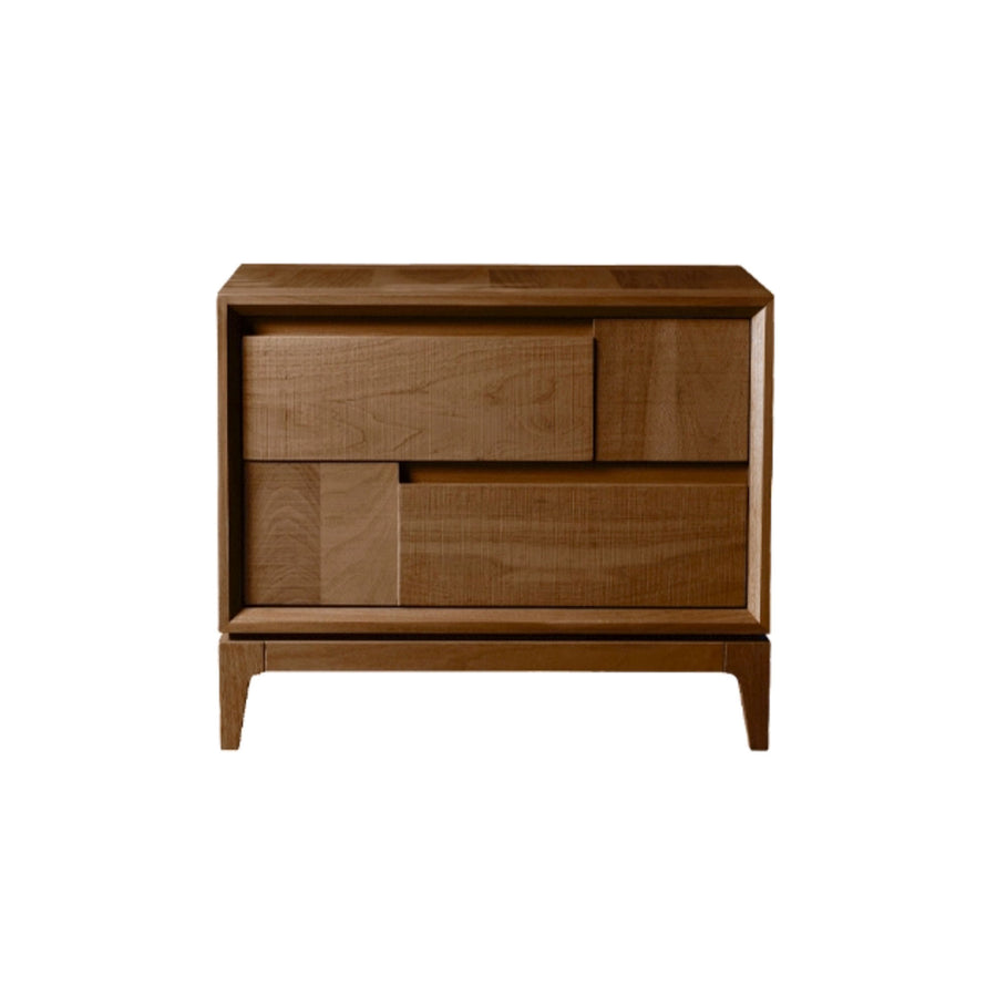 Walnut Wood Bedside Table TRAMA E ORDITO by Dale Italia 1