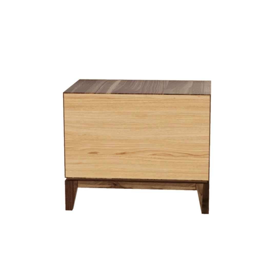 Walnut Wood Bedside Table VELO by Dale Italia 3