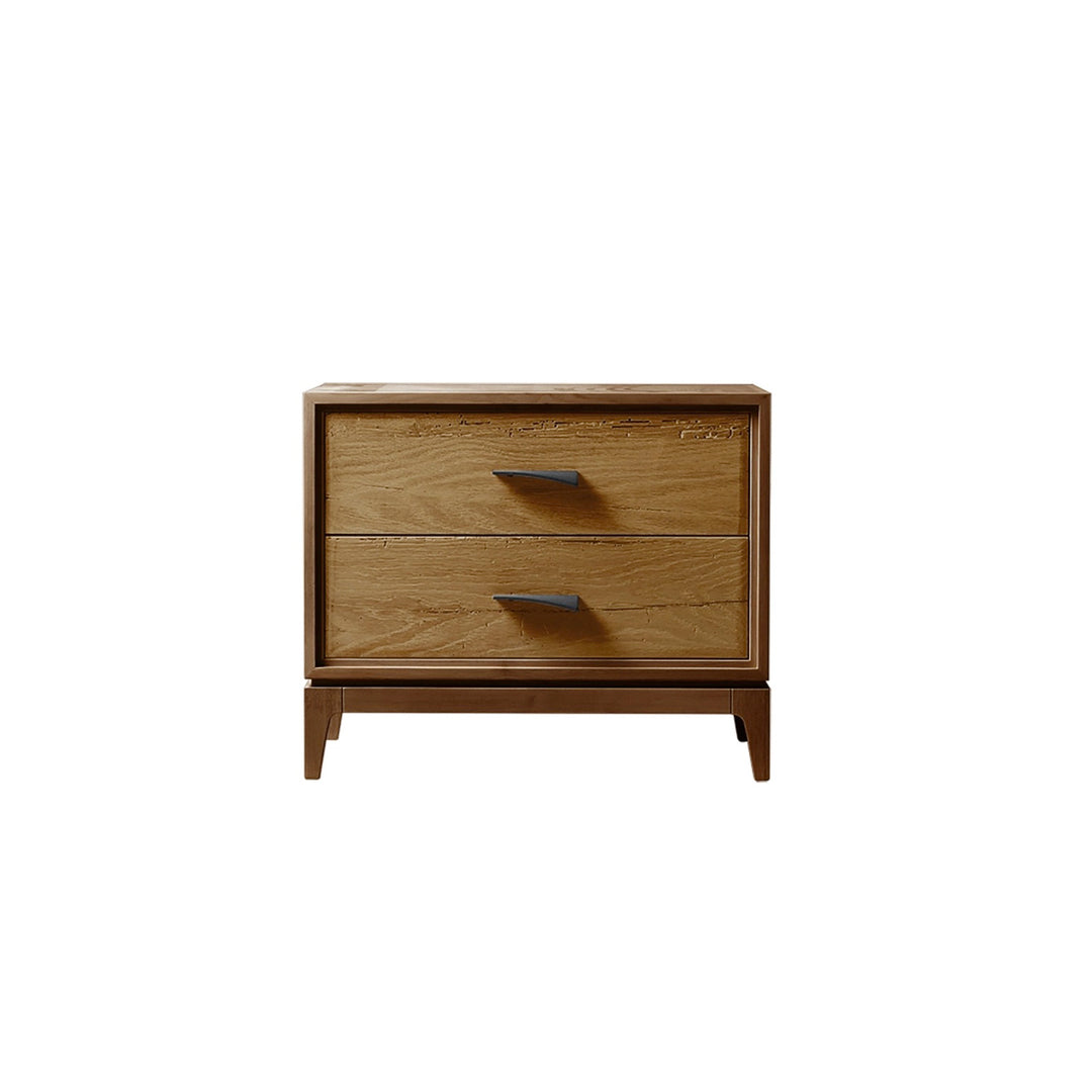 Walnut Wood Bedside Table VELO by Dale Italia 1