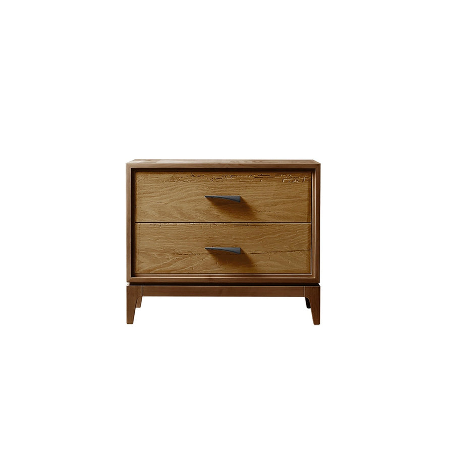 Walnut Wood Bedside Table VELO by Dale Italia 1
