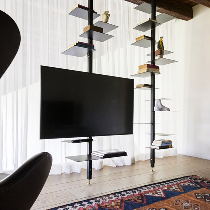 Bookshelf ADELAIDE TV METAL by Claudio Bitetti 03