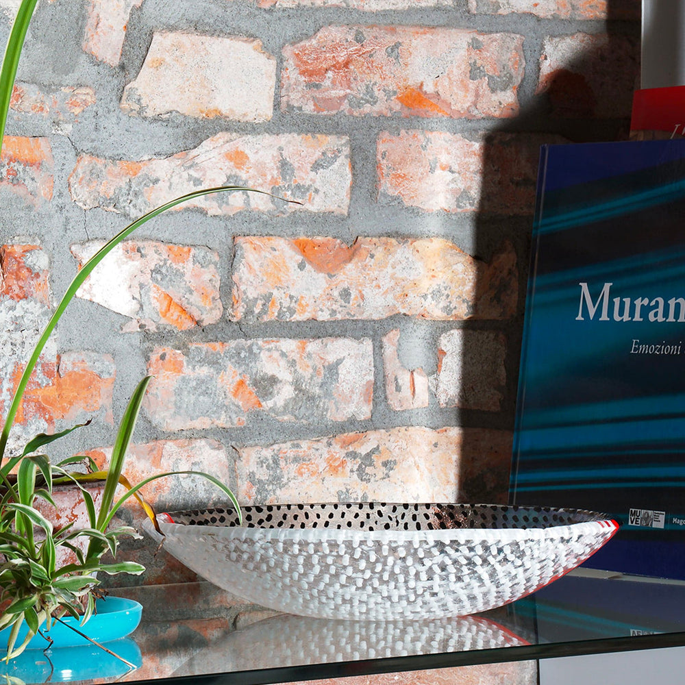 Murano Glass Round Centrepiece REEF 02