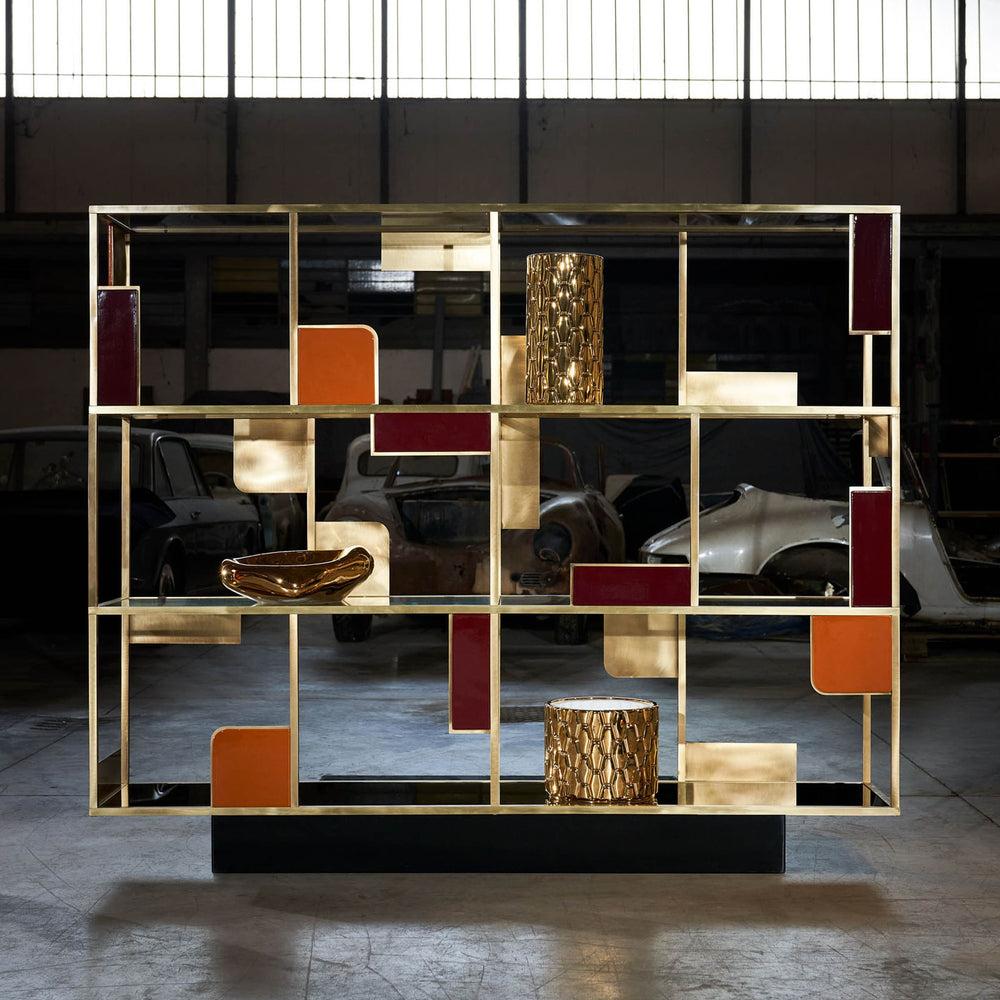 Bookshelf SUNSET by La Récréation - P.Angelo Orecchioni Arch. 02