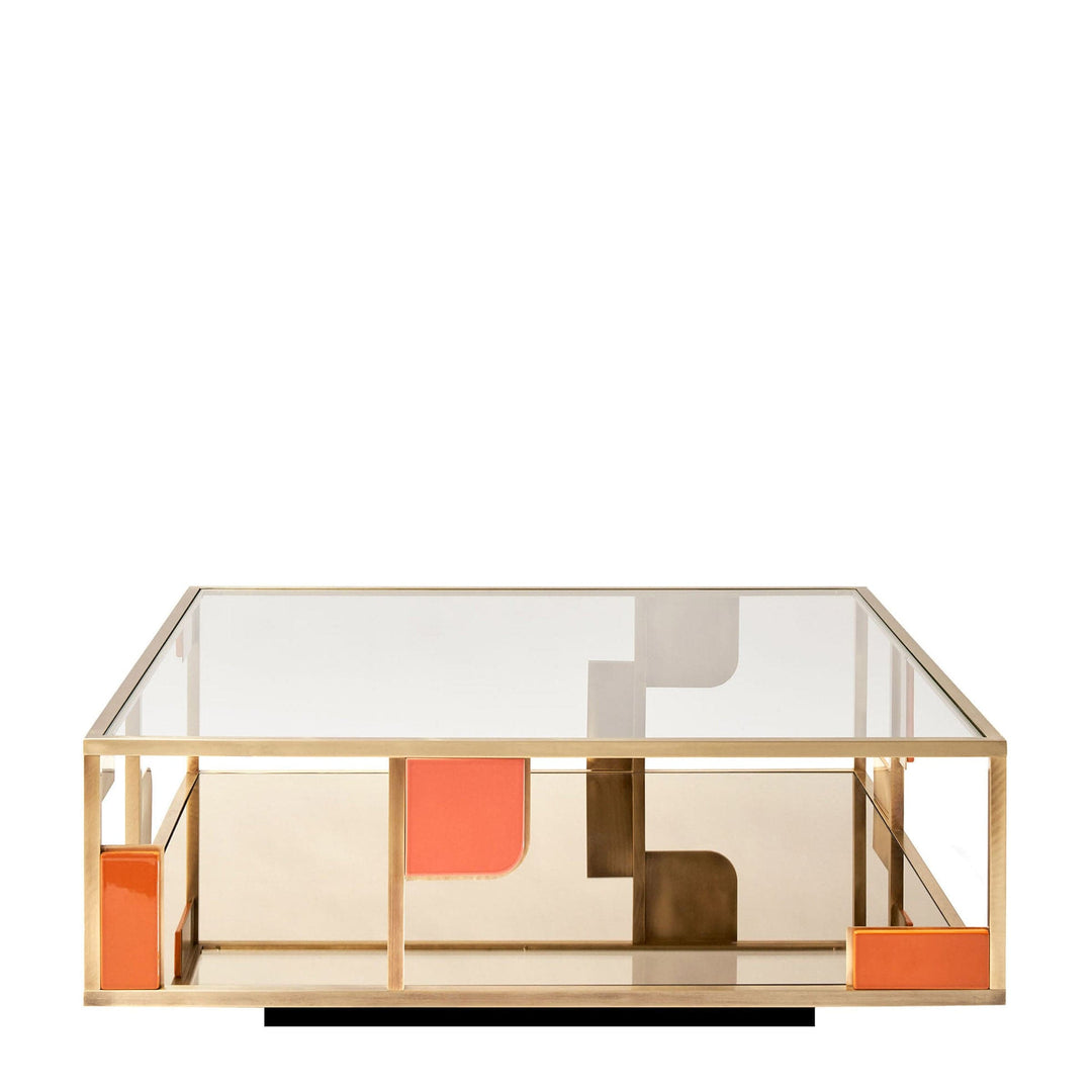 Square Coffee Table SUNSET by La Récréation - P.Angelo Orecchioni Arch. 01