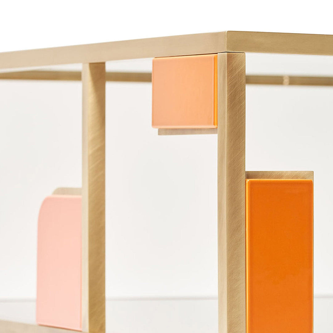 Square Coffee Table SUNSET by La Récréation - P.Angelo Orecchioni Arch. 07
