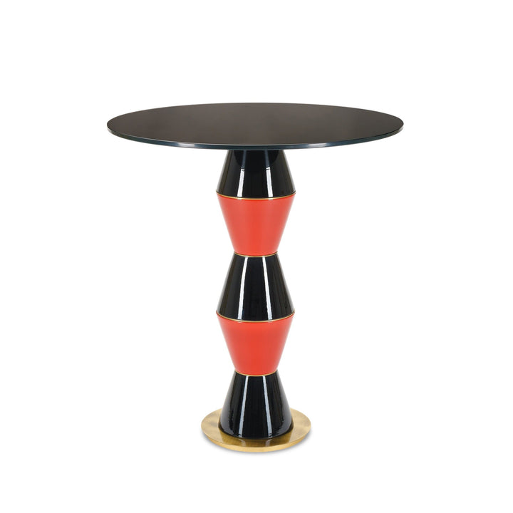 Tall Round Side Table PALM by La Récréation - P.Angelo Orecchioni Arch. 01