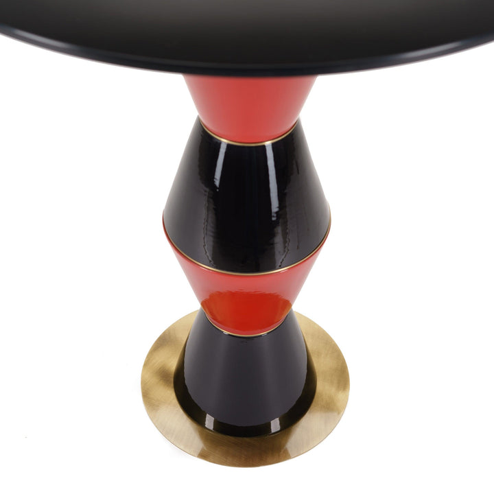 Tall Round Side Table PALM by La Récréation - P.Angelo Orecchioni Arch. 05