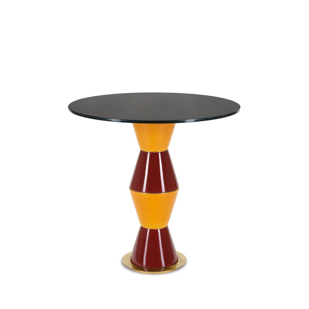 Medium Round Side Table PALM by La Récréation - P.Angelo Orecchioni Arch. 01