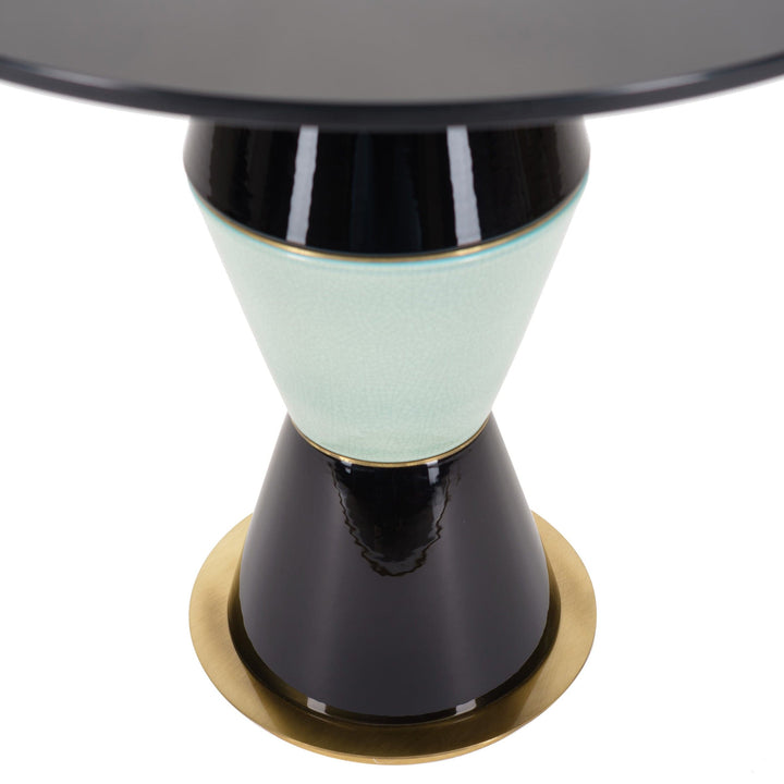 Low Round Side Table PALM by La Récréation - P.Angelo Orecchioni Arch. 04