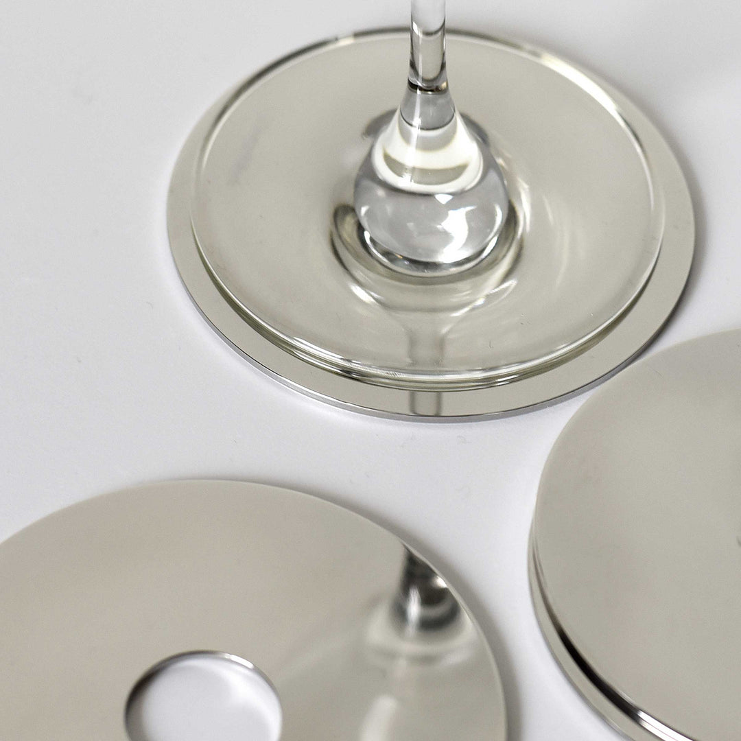 Stainless Steel Coasters IS - Set of Four 05