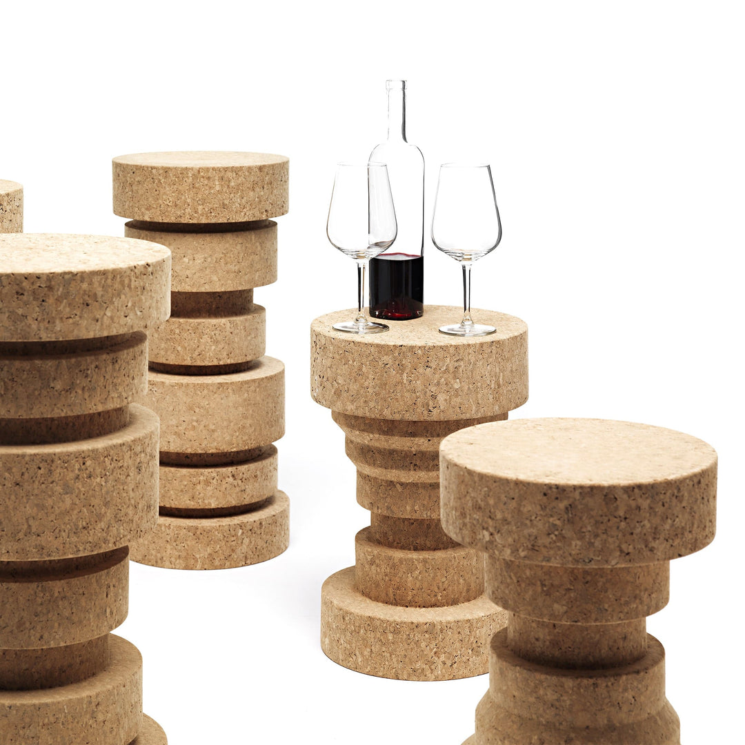 Cork Stool QUEEN by Claudio Bitetti 08