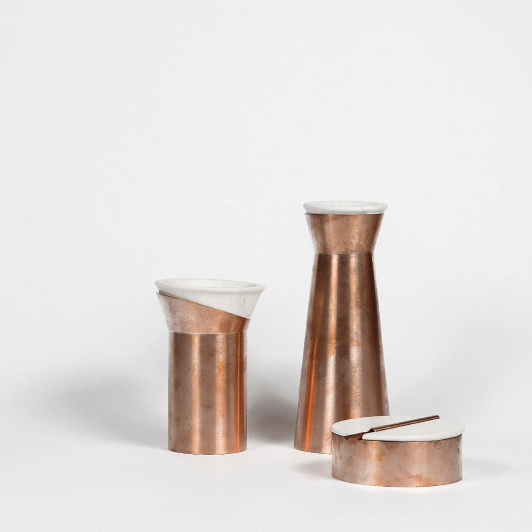 Copper Rice Container RITUALI Medium 06