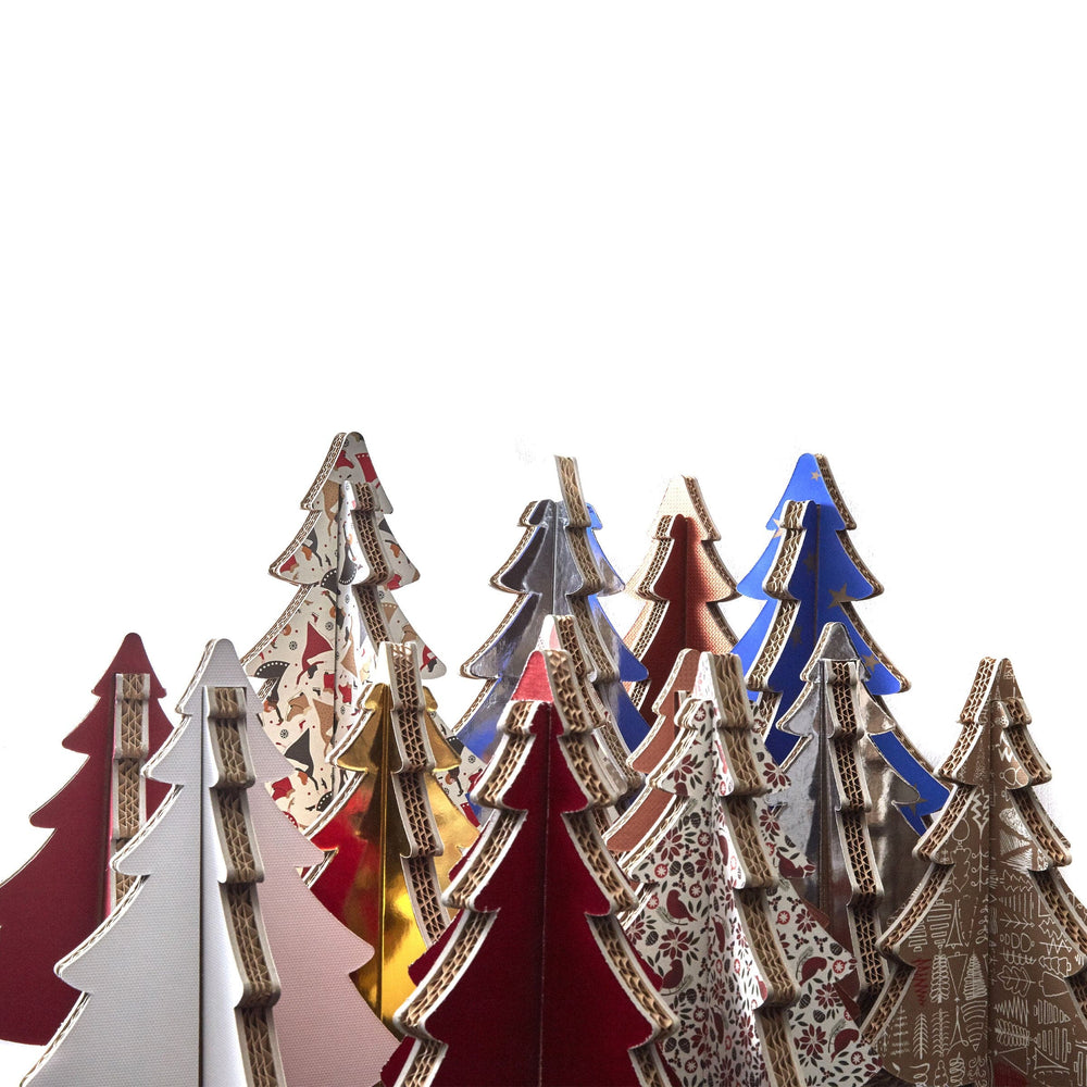 Sustainable 3D Cardboard Christmas Tree XMAS 45 N°3 02