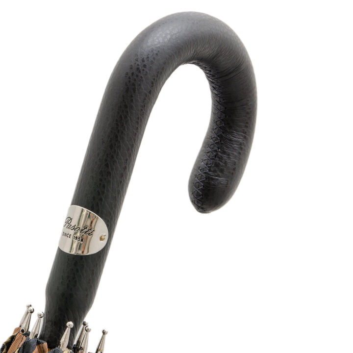 Umbrella GENTLEMAN with Leather Handle 05