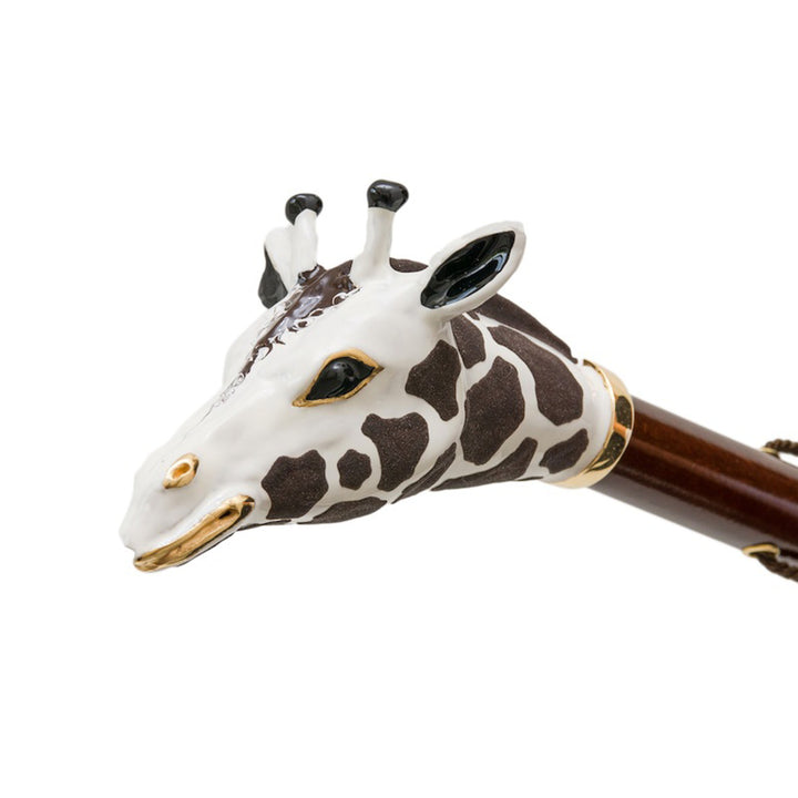 Umbrella LUX GIRAFFE with Enameled Brass Handle 03