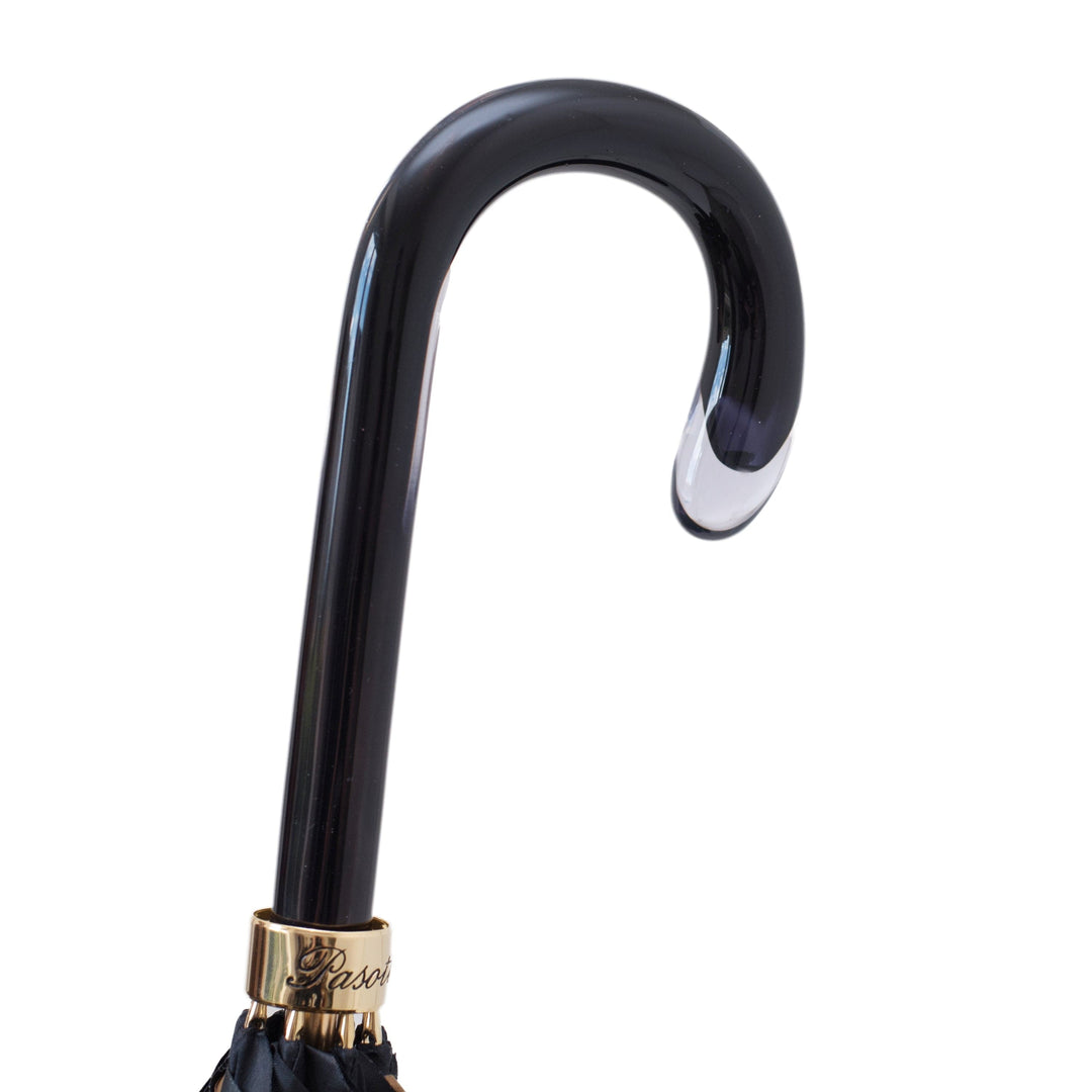 Umbrella BROWN ZEBRA PRINT with Acetate Handle 07