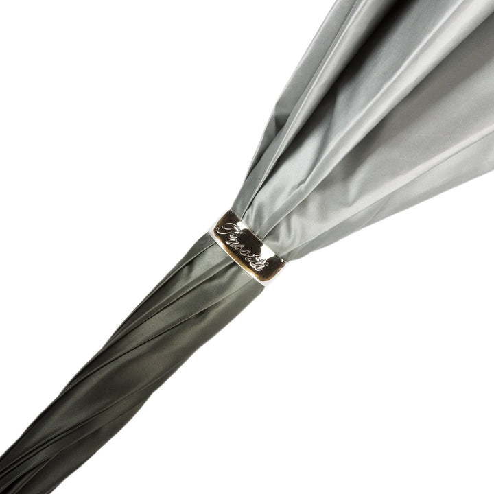 Umbrella DAHLIA Silver with Jewelled Acetate Handle 06