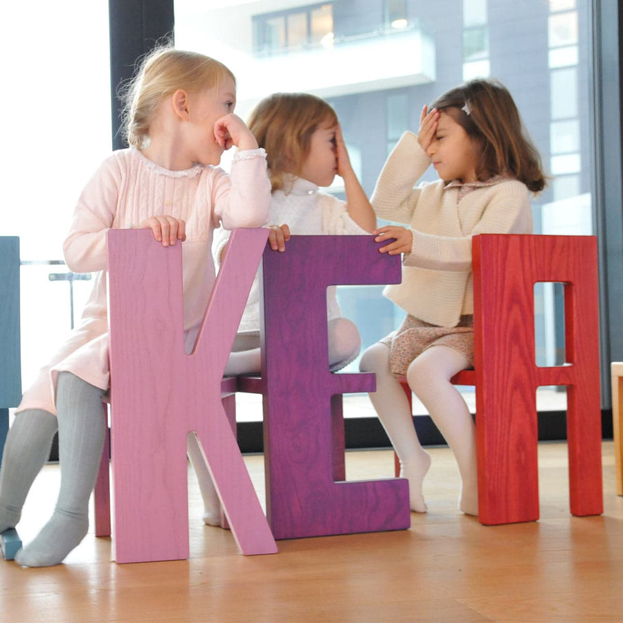 Kids Wood Chair EMMA by Evolwood 02