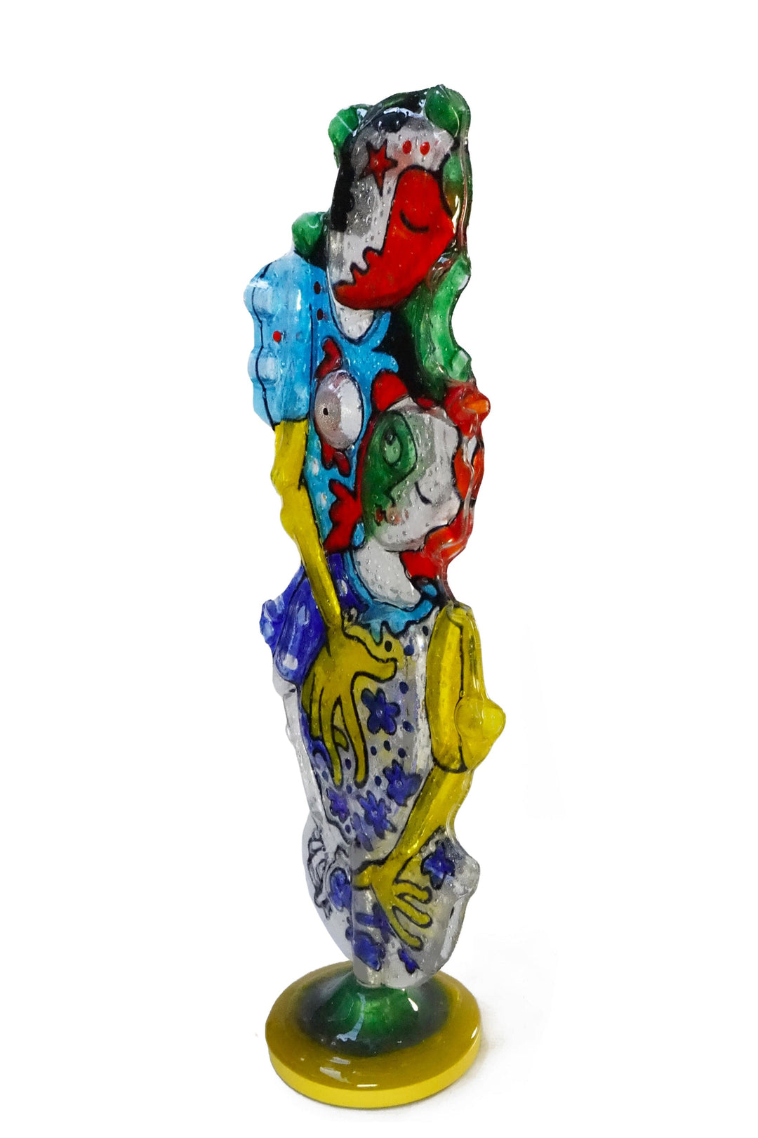 Glass Sculpture MATERINITA' by Silvio Vigliaturo - Unique Piece 02