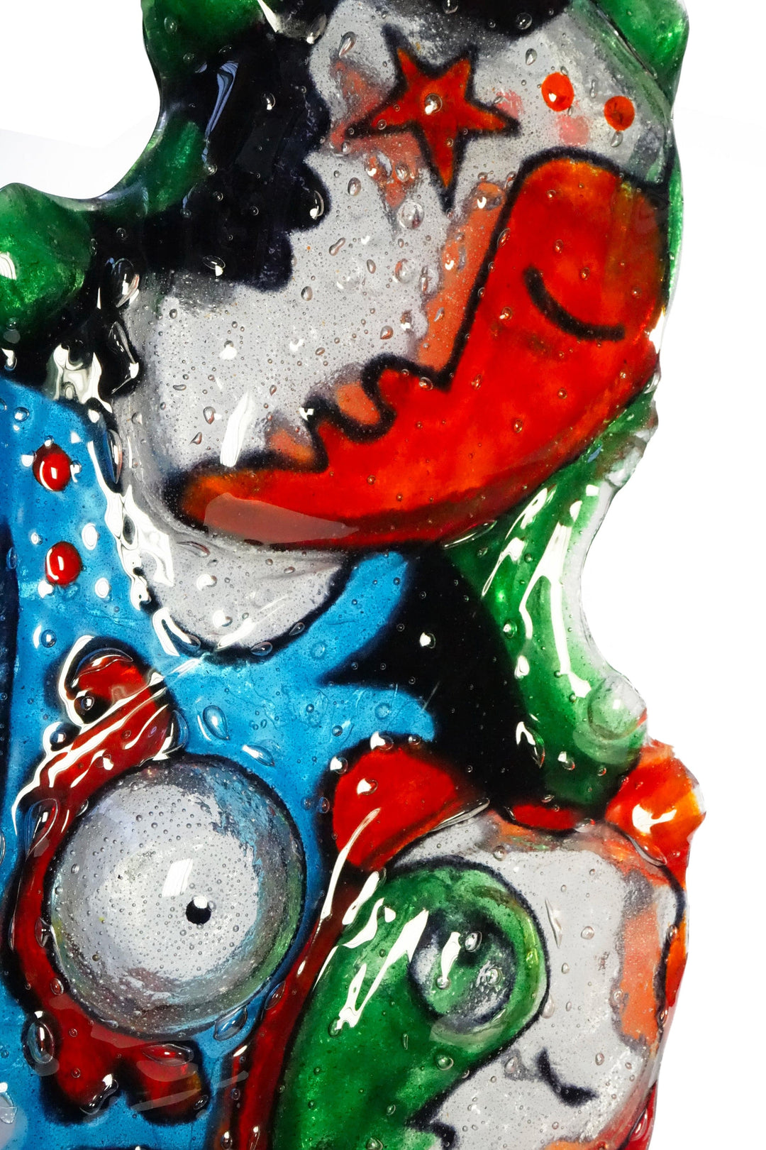 Glass Sculpture MATERINITA' by Silvio Vigliaturo - Unique Piece 04