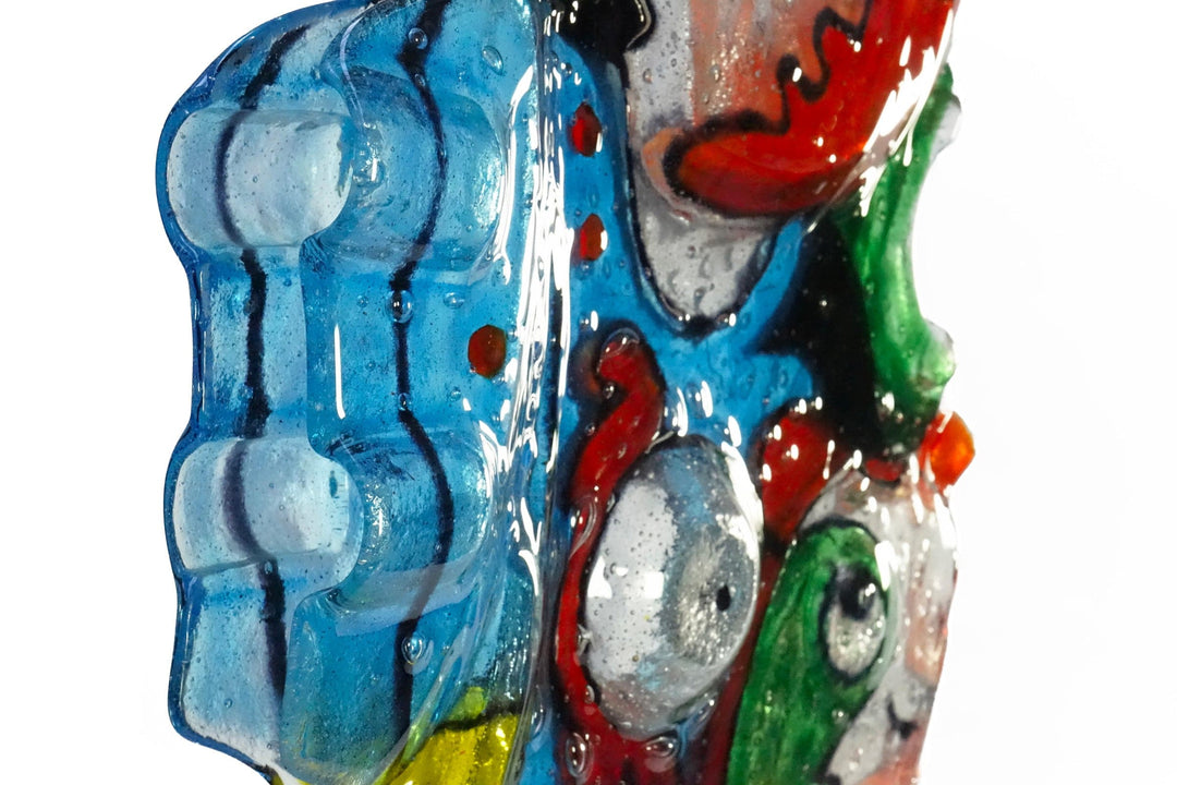Glass Sculpture MATERINITA' by Silvio Vigliaturo - Unique Piece 05