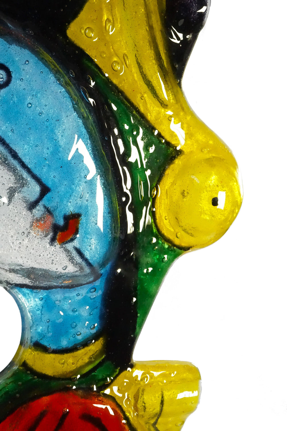 Glass Sculpture UNA FAMIGLIA by Silvio Vigliaturo - Unique Piece 02