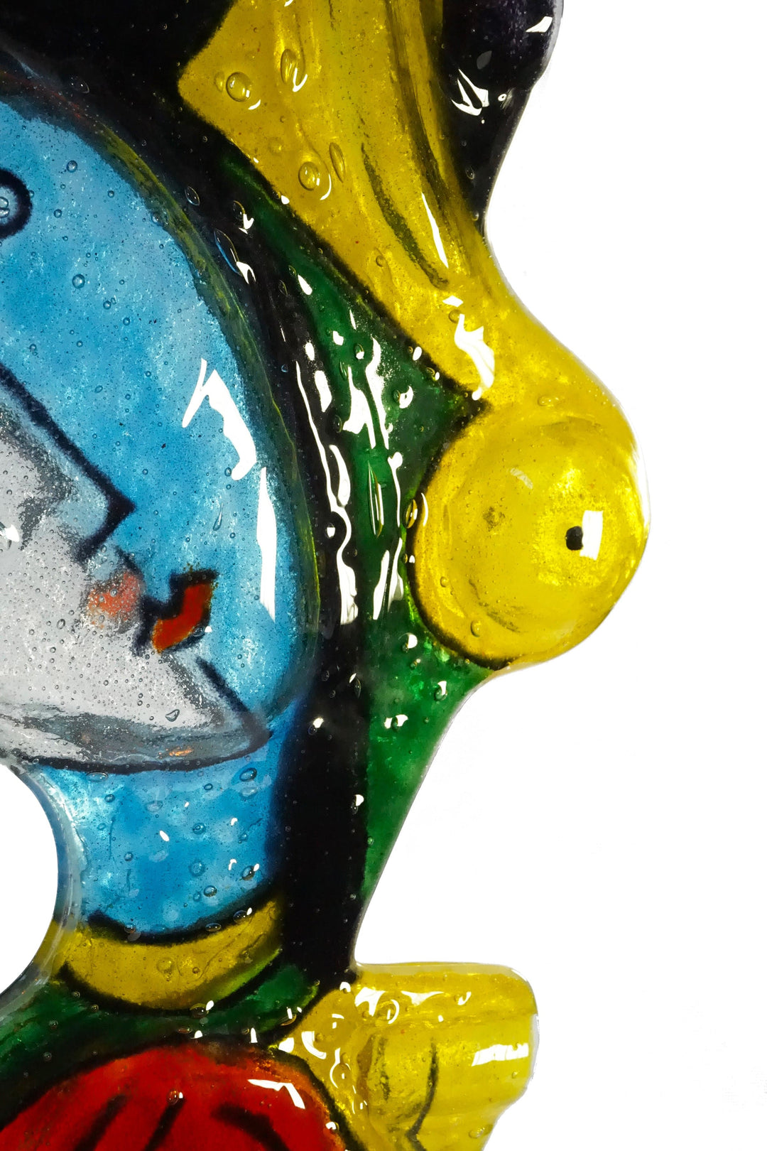 Glass Sculpture UNA FAMIGLIA by Silvio Vigliaturo - Unique Piece 02