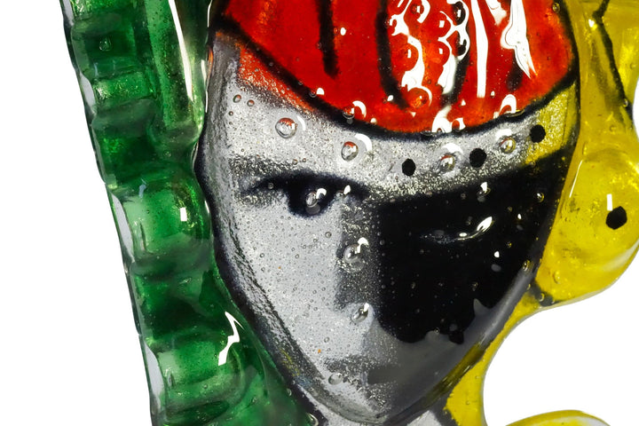 Glass Sculpture UNA FAMIGLIA by Silvio Vigliaturo - Unique Piece 04